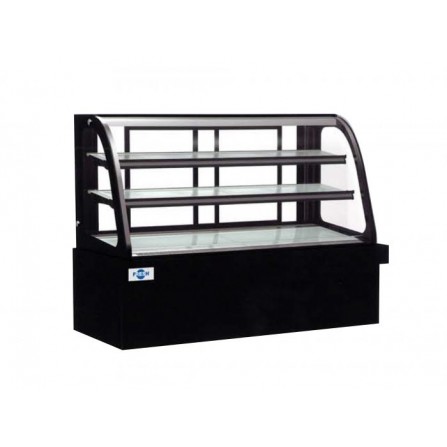 CURVED CAKE SHOWCASE 4FT/ 5FT/ 6FT (2 SHELVES)